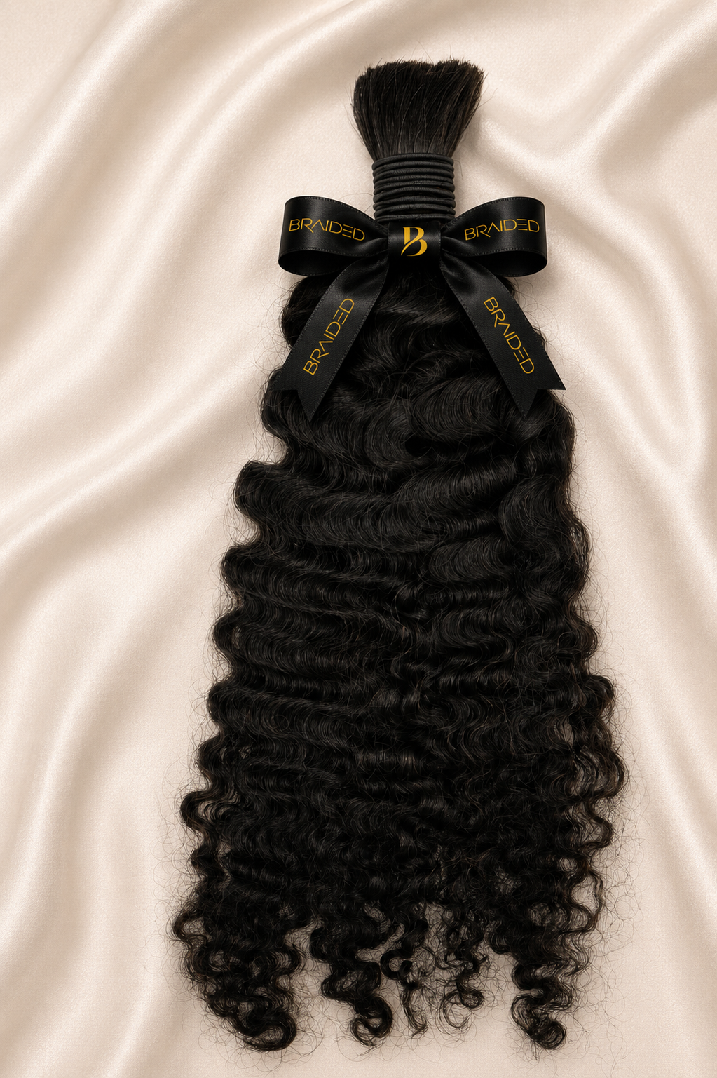 Indian Curl Human Braiding Hair