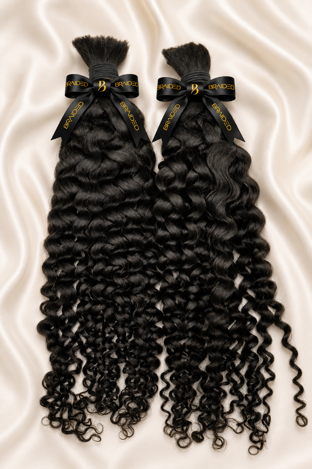 Water Wave Human Braiding Hair