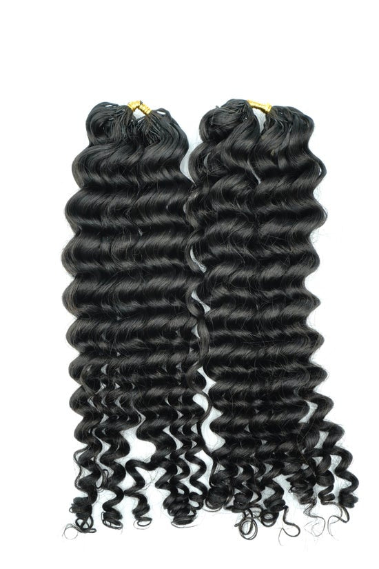 Crochet Bouncy Curl Human Hair