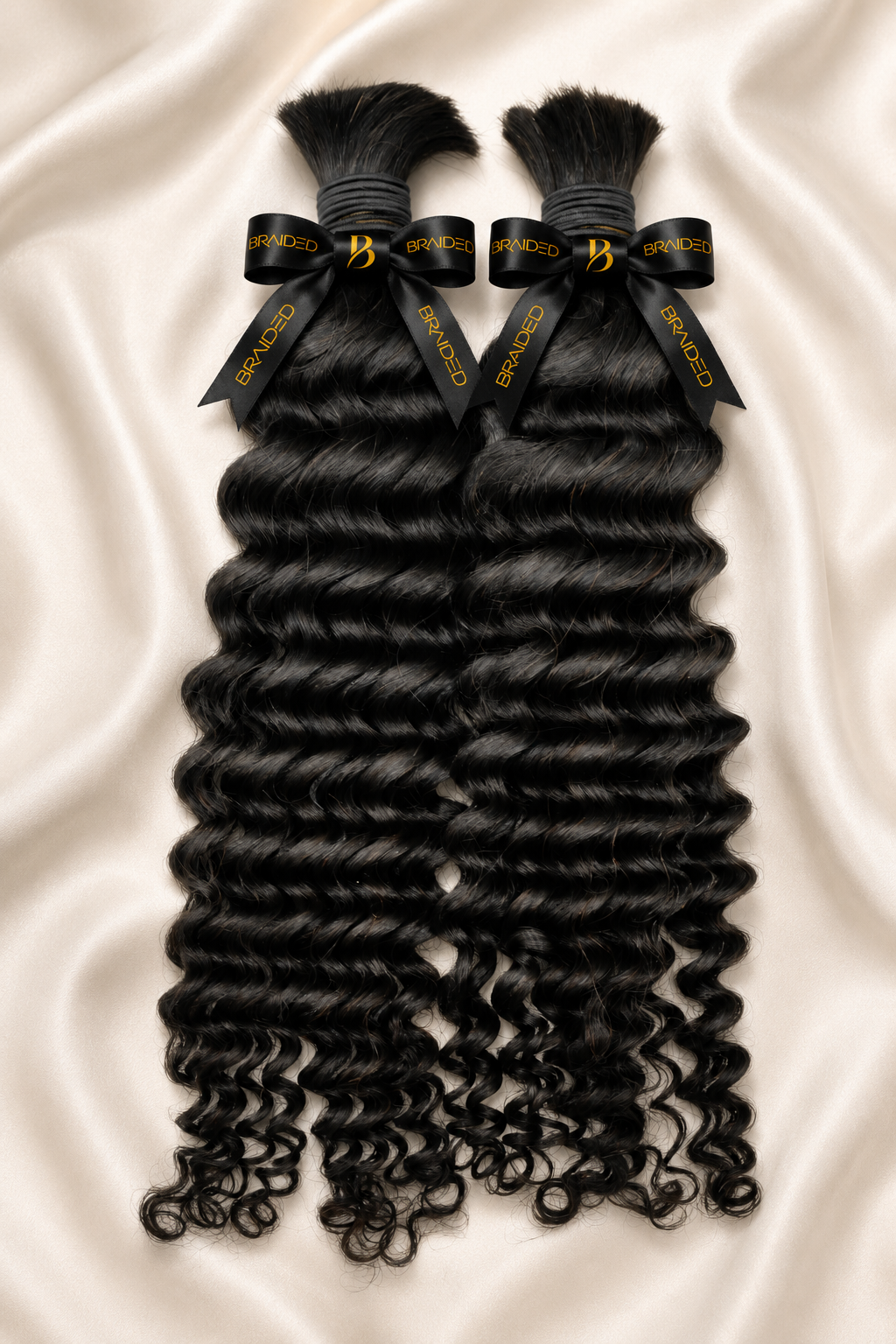 Bouncy Curl Human Braiding Hair