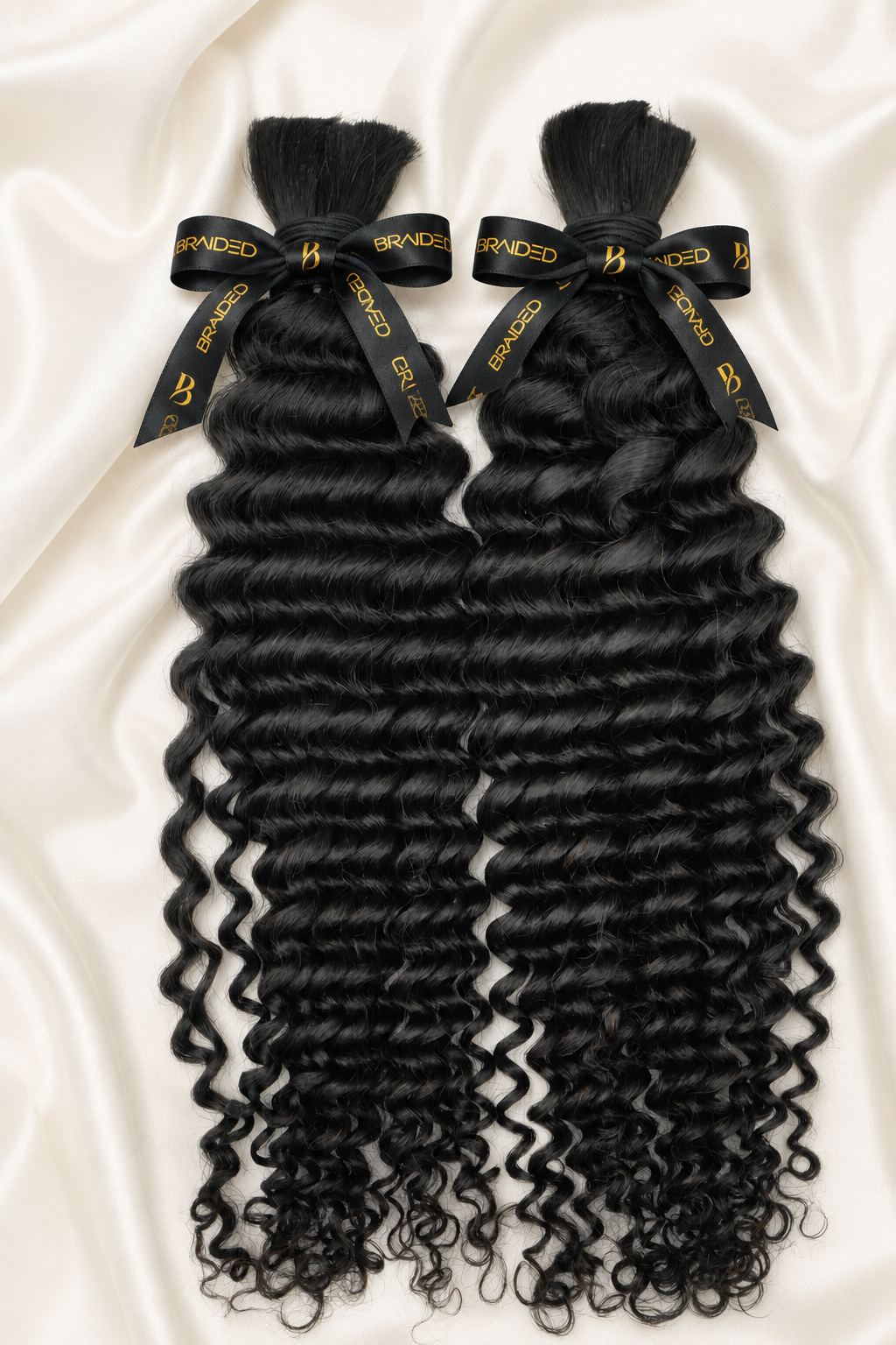 Deep Curly Human Braiding Hair
