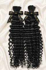 Deep Curly Human Braiding Hair
